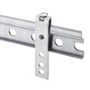 Pack of 10 Hanging Rails Cabinet Hanger Galvanised Steel Cabinet
