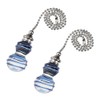 2Pcs 31m Ceiling Fan Pull Chain Light Ornament Extension Chains