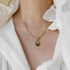 W WEILIRIAN W WEILIRIAN Bohemian Teardrop Pendant Necklace for Teen