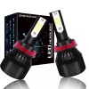 SHENKENUO H11 LED Headlight Super Bright Bulbs Kit Blue 8000K