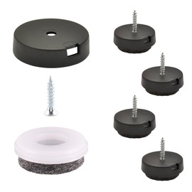 'Wagner QuickClick Glides – Set of 4 for Screwing On/Ultrasoft ", Ø 25mm
