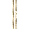 Lijoh LJ1042 Men's Curb Chain Gold-Plated 925 Sterling Silver (4.2