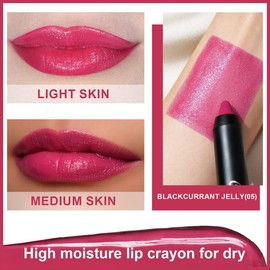 Oulac Lip Tint Pen - Magenta Lipstick, Hydrates and Brightens Lips, Contours the Shape of Lips for Better Color Application (05)