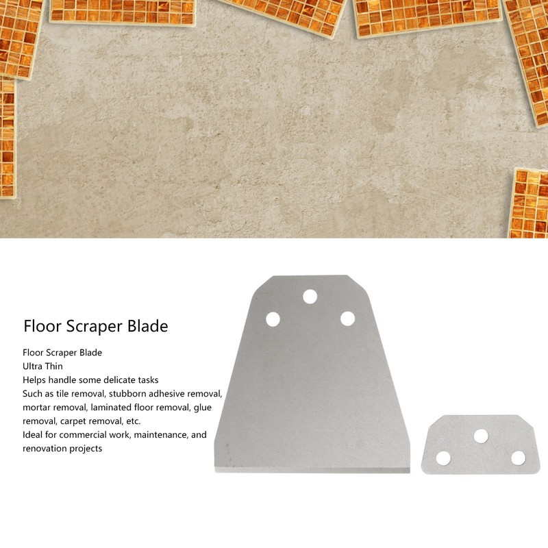 Floor Scraper Blade 5 Inch Ultra Thin Wall Scraper Replacement