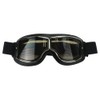 PXLAATY Motorcycle Goggles, Motorcycle Goggles, Windproof, Protective Glasses, Classic (Black