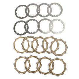 Topteng Clutch Plate Kit, Clutch Kit Disc Plates Steel & Friction Plates fits for Yamaha FZ400 4YR 1997
