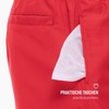 Ladeheid LA40-128 Men's Swimming Trunks, Beach Shorts - red, size: