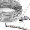 41 m Steel Wire Trimmer Line, Diameter 3 mm, Brush