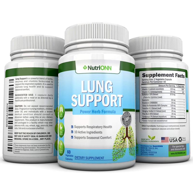 NutriONN NutriONN Super Vitamin C Complex Tablets & Lung Support