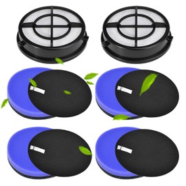 Scienraise 27909 Filter Replacement Compatible with Bissell Pet Hair Eraser Turbo Plus Febreze 2281 2461 2790 1650 1650A 1650C 16501 16507 Vacuum, Replace to part # 1606751 & 1603437