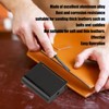 Leather Edge Polishing Tool Aluminum Alloy Trimming Tool for Thick