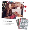 Hohopeti 10sheets Christmas Style Floral Patchwork Cotton Fabric Random Patterns