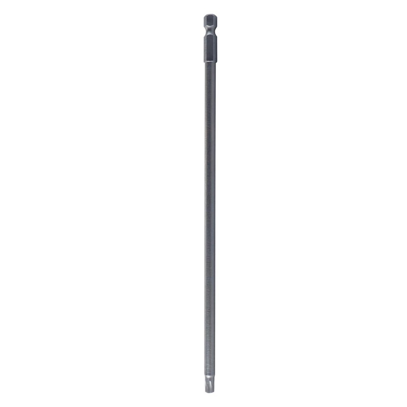 Hoite 11-teiliges 200 Mm Extra Langes Torx-Schraubendreher-Bit-Set, Magnetische Torx-Schraubendreher-Bits, S2-Stahl-Stern-Schraubendreher-Bohrer