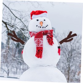 Snowman Decorating Kit, Snowman Making Kit Winter Party Kids Toys Christmas Holiday Decoration Gift