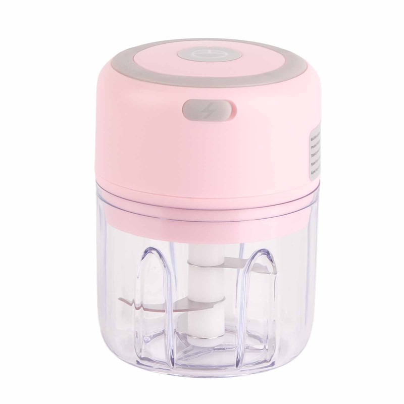 Mini Garlic Chopper Stainless Steel Blade Food Grade Strong Power