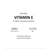 Vitamin E 200IU D-Alpha Tocopherol – 100% Natural Vitamin E