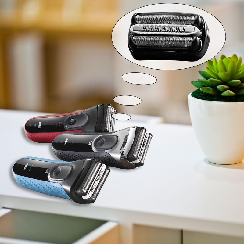 Braun Series 3 Replacement Head, Compatible with Series 3 Men's