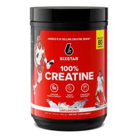 Creatina Six Star Monohidratada en Polvo, Pura y Sin Sabor, de 400g                                                                                   