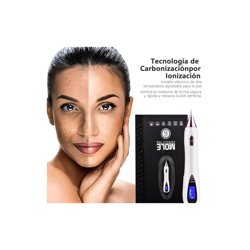 Plasma Pen, 10 niveles de intensidad, recargable, Con pantalla LED
