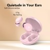 Ear Plugs for Sleeping, 45dB Hearing Protection, Noise Reducing, Pink