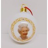 HM Queen Elizabeth II In Loving Memory Bauble 7 cm