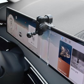 FICS Car Phone Holder for Genesis GV70 2026 Moder-Year – Custom-Fit Mount for Seamless Integration, Interior Accessories for Navigation, No Adhesive or Tools Required