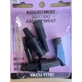 Dorman 47432 Soft Vacuum Tubing Connector Assortment - 2pack 12pcs.