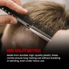 The Shave Factory Heat Resistant Black Combs - Essential for