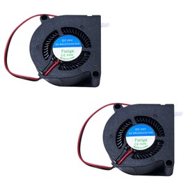RugooSpink Pack of 2 Kobra 3 Fan 5020 24 V Hotend Heatsink Axial Fan for Kobra 2 / Kobra 2 Max / Kobra 2 Pro / Kobra 2 Plus / Kobra 2 Neo