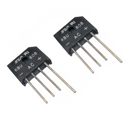 Robojax Diode Bridge Schottky 8A KBU808 (2pcs KBU808 8A Bridge)