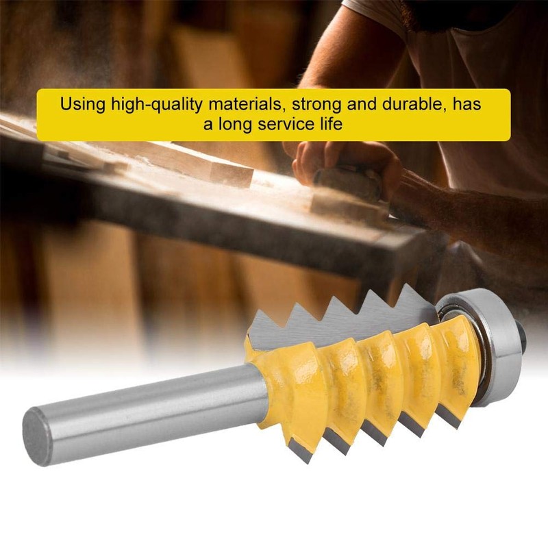8 Shank Milling Cutter, Cord Shaft Wood Cutter Carbide Milling