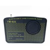 Maíz 3pzs Bocina Radio Bluetooth Vintage Recargable Usb Portatil
