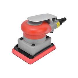 Pneumatic Grinder 10000 rpm Air Square Orbit Finishing Sander for Wood Grinding Car Waxing Metal Grinding 75 x 100 mm / 3.00 x 4.00 Inches