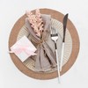 Rustic Burlap Round Placemats - 12" Diameter Burlap Circle Rustic