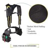Wincal Tool Belt Storage Vest, Y-Shaped Adjustable Electrician Work Hanger