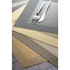 ASA Selection Tischset -Sand Metallic- M.Gewebten Rand PVC 78089076