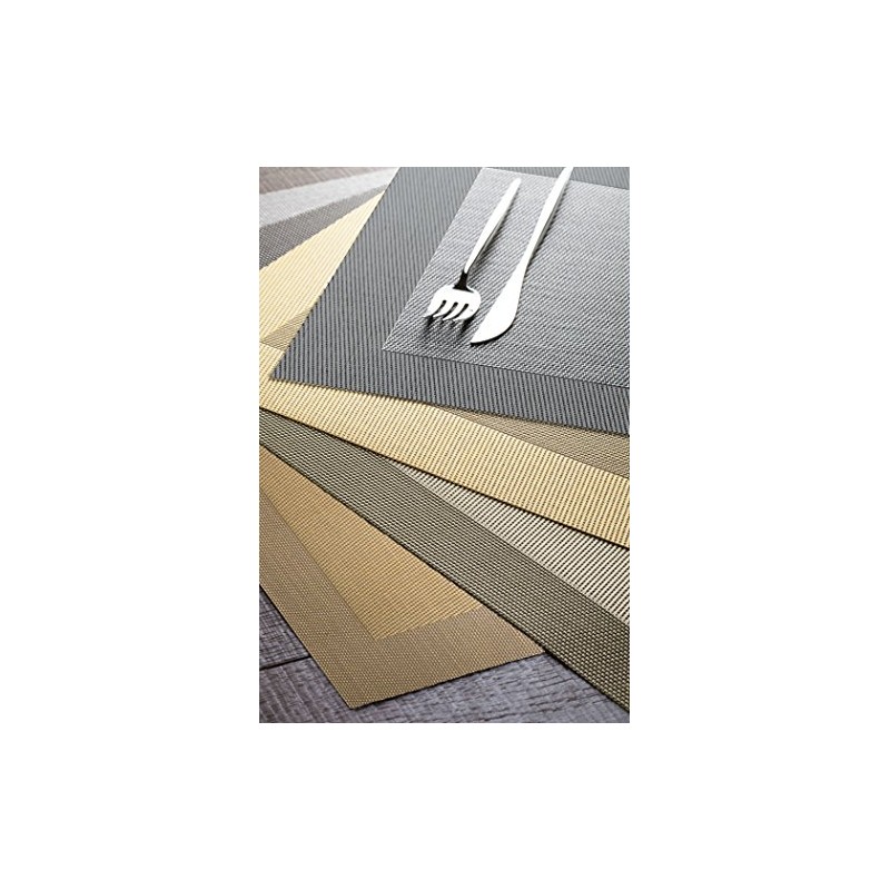 ASA Selection Tischset -Sand Metallic- M.Gewebten Rand PVC 78089076