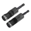 QUARKZMAN 2 Pieces 14 mm, 16 mm Leather Hollow Hole