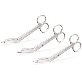 AAPROTOOLS SET OF 3 EACH LISTER BANDAGE SCISSORS 7.5" OR GRADE CUSTOM BRAND A+ QUALITY