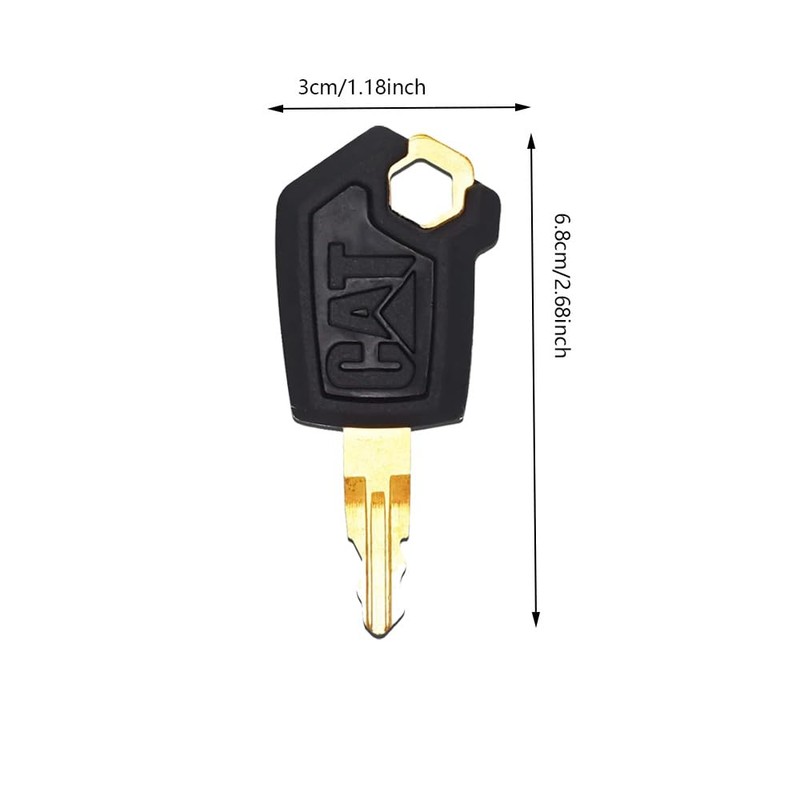 8 Pack Keys for CAT 5P8500 Caterpillar, Heavy Equipment 5P8500