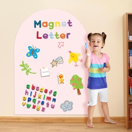 Lyzzxi Magnetic Arch Wall Decal (Pale Pink)