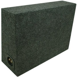 Single 10" Subwoofer Regular Standard Cab Truck Sub Box Enclosure 5/8" MDF