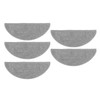 5Pcs Replacement Mop Pads Microfiber Mopping Cloth for Roborock S8