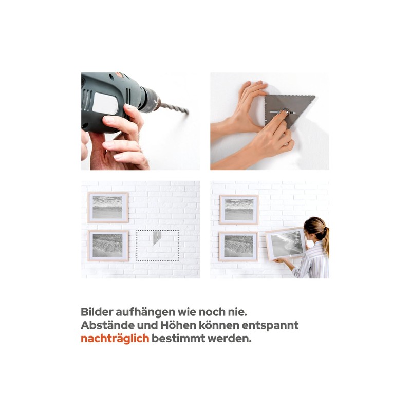 BilderGAEKKO Pro - The Picture Hanger for Large and Heavy
