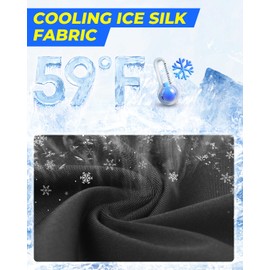 Balaclava Face Mask with Glasses Holes for Men Women Summer Cooling Shiesty Mask Sun UV Protection for Motorcycle Ski Work