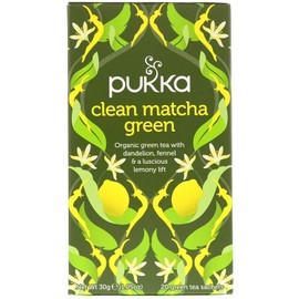PUKKA HERBS - Clean Matcha Green - 20 Tea Bags
