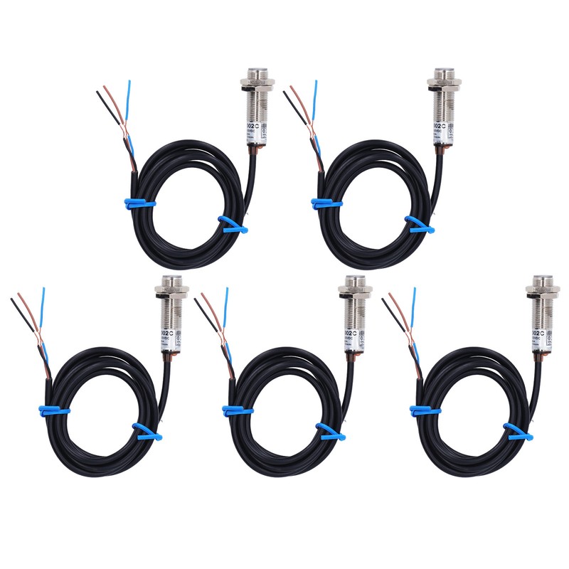 5Pcs Inductive Proximity Sensor Switch NPN 5‑30VDC Magnetic Hall Detector