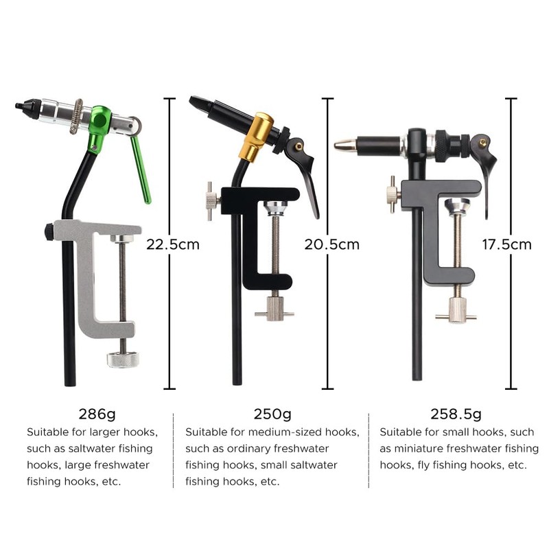 Lixada Fly Tying Tools Kit with Fly Tying Threader Needle