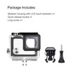 SOONSUN Side Open Protective Skeleton Housing Case with LCD Touch