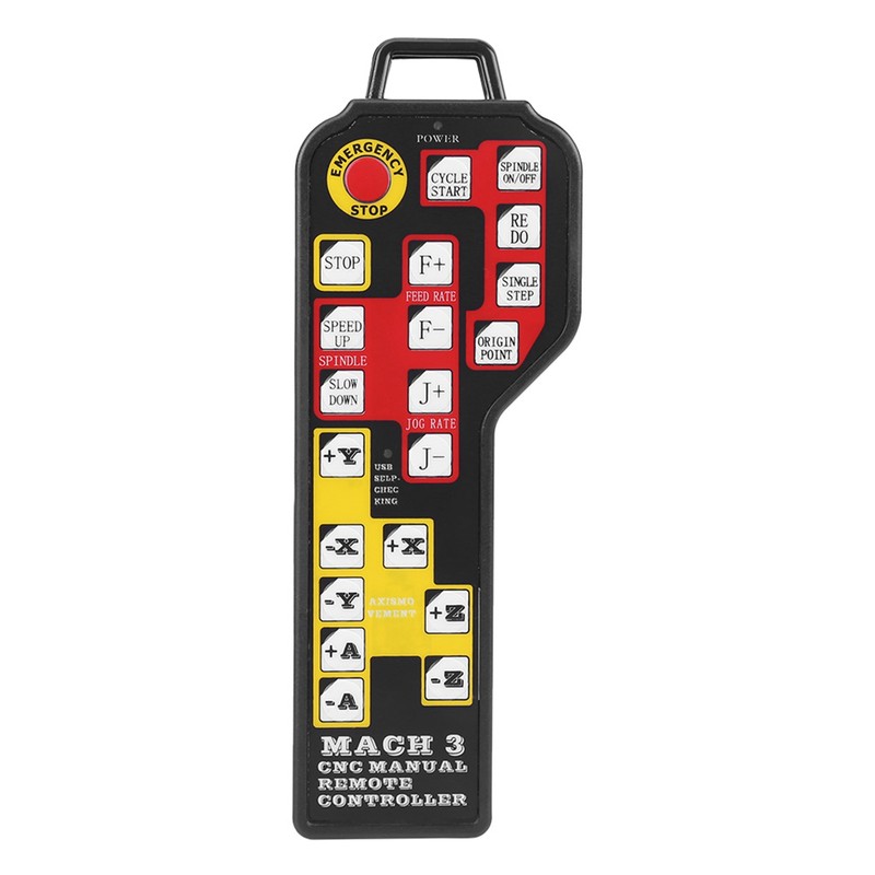 CNC Engraving Machine Manual Controller USB Connector 4-axle Control for